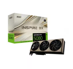 Видеокарта MSI GeForce RTX 5080 16G INSPIRE 3X