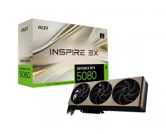 Видеокарта MSI GeForce RTX 5080 16G INSPIRE 3X