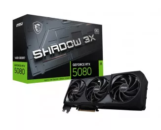 Видеокарта MSI GeForce RTX 5080 16G SHADOW 3X OC
