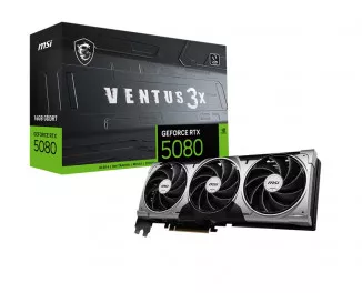 Видеокарта MSI GeForce RTX 5080 16G VENTUS 3X