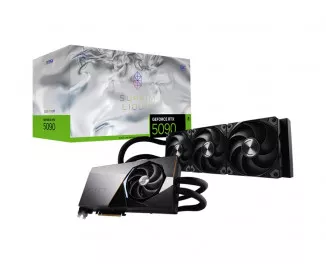 Видеокарта MSI GeForce RTX 5090 32G SUPRIM LIQUID SOC