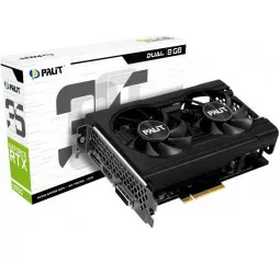Видеокарта Palit GeForce RTX 3050 Dual 8GB GDDR6 (NE63050018P1-1070D)
