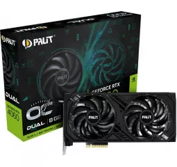 Видеокарта Palit GeForce RTX 4060 Dual (NE64060019P1-1070D)