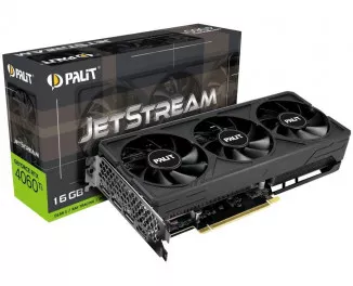 Видеокарта Palit GeForce RTX 4060 Ti JetStream 16GB (NE6406T019T1-1061J)