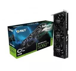 Видеокарта Palit GeForce RTX 5060 Ti Infinity 3 OC 8GB (NE7506TS19P1-GB2062S)