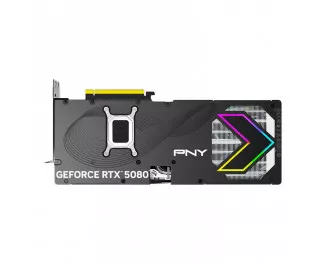 Відеокарта PNY GeForce RTX 5080 16GB ARGB OC Overclocked Triple Fan (VCG508016TFXXPB1-O / VGAPNYNVD0231)