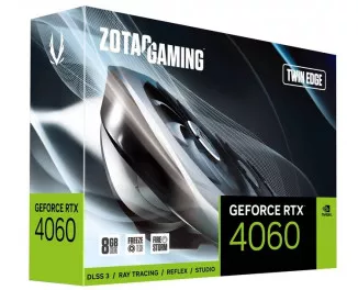 Видеокарта ZOTAC GeForce RTX 4060 8GB Twin Edge (ZT-D40600E-10M)