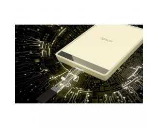 Внешний SSD накопитель 1 TB Apacer AS724 Cream (AP1TBAS724C-1)