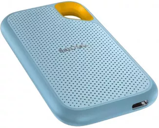 Внешний SSD накопитель 1 TB SanDisk Extreme Portable V2 Sky Blue (SDSSDE61-1T00-G25B)