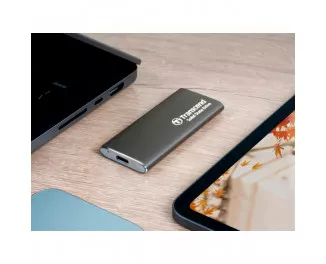 Зовнішній SSD накопичувач 1 TB Transcend ESD265C Iron Gray (TS1TESD265C)