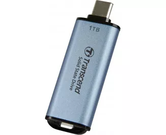 Зовнішній SSD накопичувач 1 TB Transcend ESD300 Blue (TS1TESD300C)