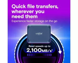 Внешний SSD накопитель 2 TB Crucial X10 (CT2000X10SSD9)