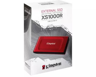 Внешний SSD накопитель 2 TB Kingston XS1000 Red (SXS1000R/2000G)