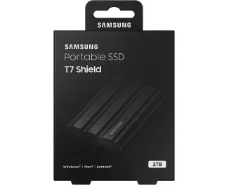 Внешний SSD накопитель 2 TB Samsung T7 Shield Black (MU-PE2T0S/EU)