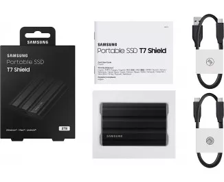 Внешний SSD накопитель 2 TB Samsung T7 Shield Black (MU-PE2T0S/EU)