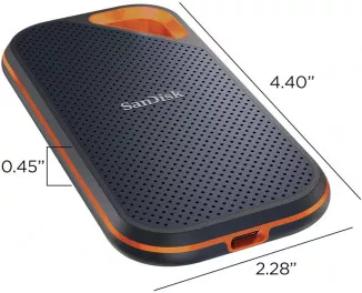 Внешний SSD накопитель 2 TB SanDisk Extreme PRO (SDSSDE80-2T00-G25)