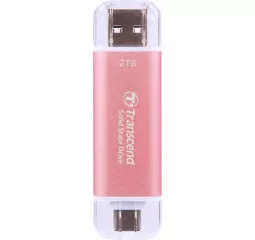Внешний SSD накопитель 2 TB Transcend ESD310 Pink (TS2TESD310P)