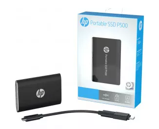 Зовнішній SSD накопичувач 250Gb HP P500 Black (7NL52AA)