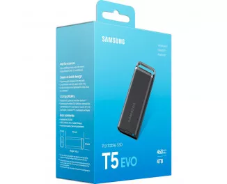 Внешний SSD накопитель 4 TB Samsung T5 Shield (MU-PH4T0S/EU)