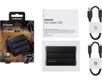 Внешний SSD накопитель 4 TB Samsung T7 Shield Black (MU-PE4T0S/EU)