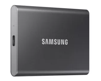 Зовнішній SSD накопичувач 4 TB Samsung T7 Titan Gray (MU-PC4T0T/WW)