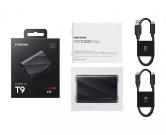Зовнішній накопичувач SSD 4 TB Samsung T9 (MU-PG4T0B/EU)