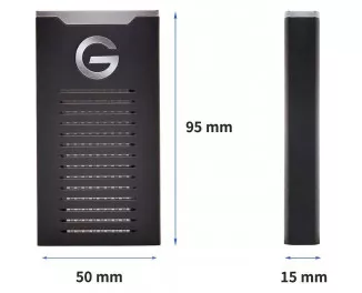 Внешний SSD накопитель 4 TB SanDisk Professional G-Drive (SDPS11A-004T-GBANB)