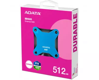 Внешний SSD накопитель 512Gb ADATA SD620 (SD620-512GCBL)