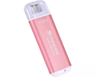Внешний SSD накопитель 512Gb Transcend ESD300 Pink (TS512GESD300P)