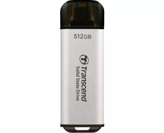 Внешний SSD накопитель 512Gb Transcend ESD300 Silver (TS512GESD300S)