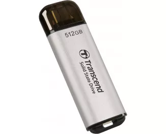 Внешний SSD накопитель 512Gb Transcend ESD300 Silver (TS512GESD300S)