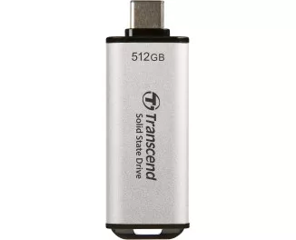 Внешний SSD накопитель 512Gb Transcend ESD300 Silver (TS512GESD300S)