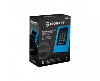 Внешний SSD накопитель 960Gb Kingston IronKey Vault Privacy 80 (IKVP80ES/960G)
