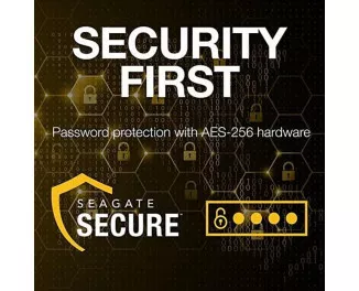 Внешний жесткий диск 1 TB Seagate One Touch with Password Black (STKY1000400)