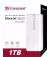 Зовнішній жорсткий диск 1 TB Transcend StoreJet 25C3S Silver (TS1TSJ25C3S)