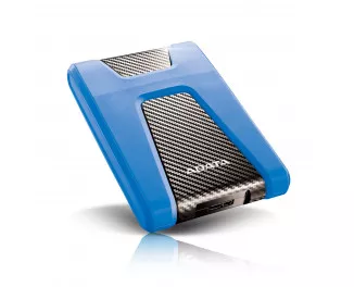 Внешний жесткий диск 2 TB ADATA DashDrive Durable HD650 Blue (AHD650-2TU31-CBL)