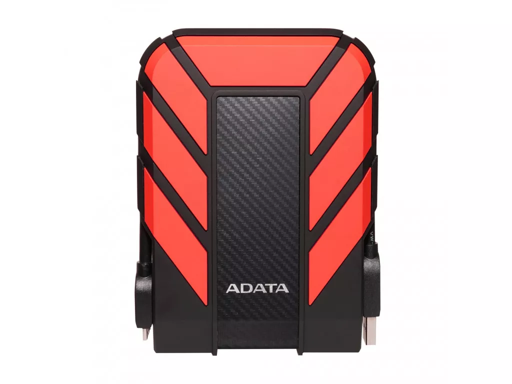 Зовнішній жорсткий диск 2TB ADATA DashDrive Durable HD710 Pro Red (AHD710P-2TU31-CRD)