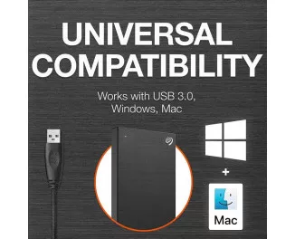 Внешний жесткий диск 2 TB Seagate One Touch with Password Black (STKY2000400)