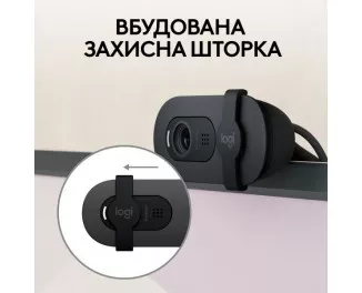Web камера Logitech Brio 100 Full HD Webcam Graphite (960-001585) 