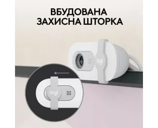 Web камера Logitech Brio 100 Full HD Webcam Off-White (960-001617)