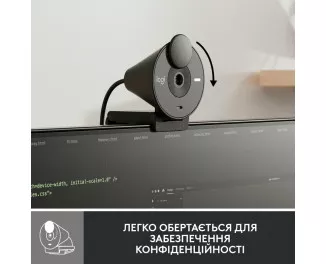 Web камера Logitech Brio 300 FHD Graphite (960-001436)