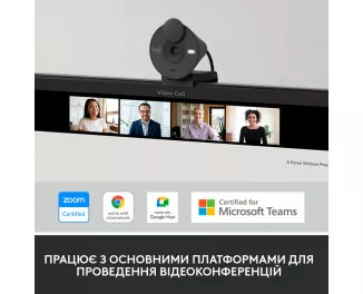 Web камера Logitech Brio 300 FHD Graphite (960-001436)