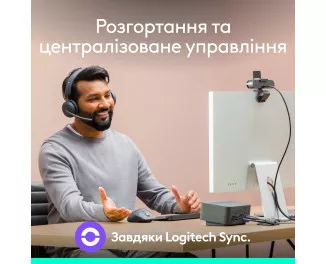 Web камера Logitech Brio 4K Ultra HD Black (960-001723)
