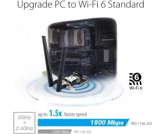 Wi-Fi адаптер ASUS PCE-AX1800