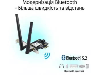 Wi-Fi адаптер ASUS PCE-AXE5400
