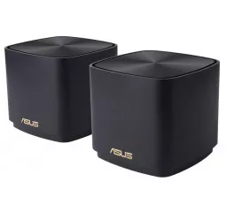 Wi-Fi Mesh система ASUS ZenWiFi XD4 Plus 2PK Black (90IG07M0-MO3C30)