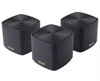 Wi-Fi Mesh система ASUS ZenWiFi XD4 Plus 3PK Black (90IG07M0-MO3C50)