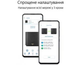 Wi-Fi Mesh система ASUS ZenWiFi XT9 (B-2-PK) (90IG0740-MO3B30)