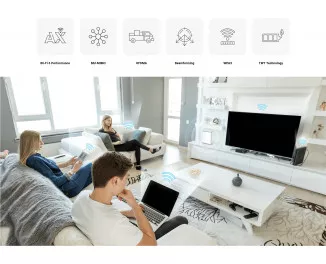 Wi-Fi Mesh система D-Link M32-2 EAGLE PRO AI 2-Pack