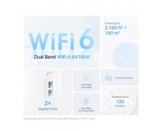 Wi-Fi Mesh система TP-Link Deco X10 (2-pack)